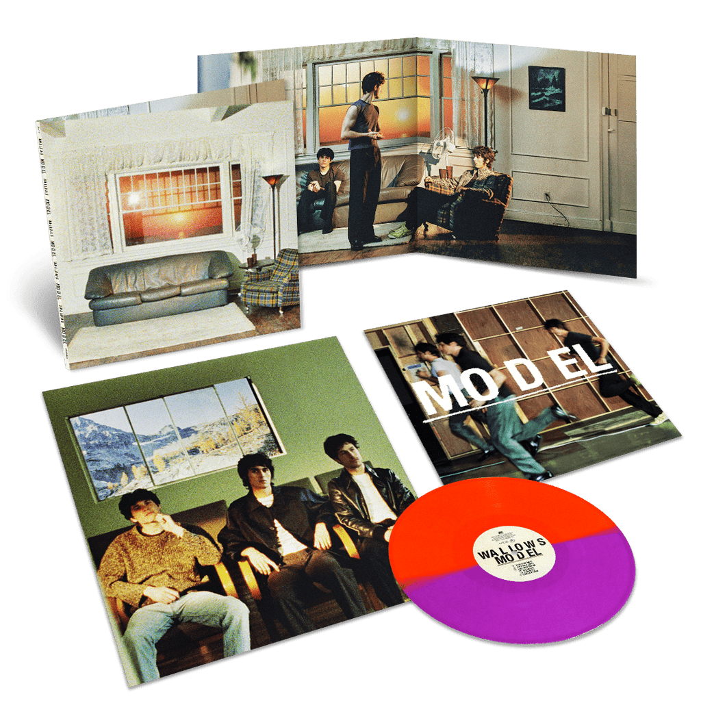 Golden Discs Pre-Order Vinyl Model (RSD Indie Exclusive Purple and Orange split Edition with Poster) - Wallows [Colour Vinyl]
