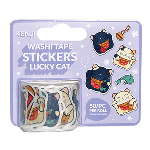 Golden Discs Posters & Merchandise Washi Tape Stickers - Lucky Cat [Posters & Merchandise]