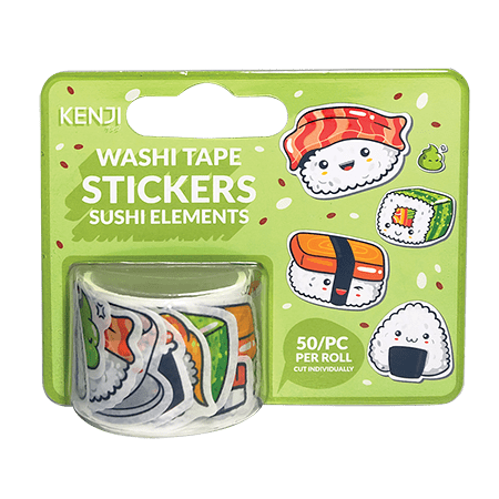 Golden Discs Posters & Merchandise Washi Tape Stickers - Sushi [Posters & Merchandise]