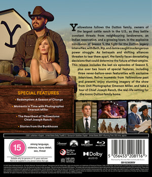 Yellowstone: Season Five (Part 2) - Taylor Sheridan [BLU-RAY]