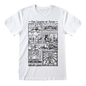 Golden Discs T-Shirts Legend Of Zelda - Drawing - Medium [T-Shirts]