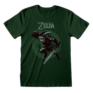 Golden Discs T-Shirts Legend Of Zelda Link Poster - Medium [T-Shirts]
