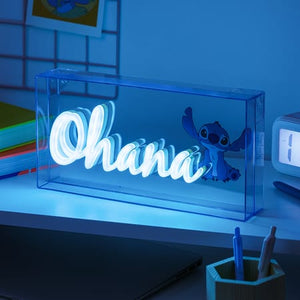 Lilo & Stitch - Ohana Led Neon Light [Lamp]