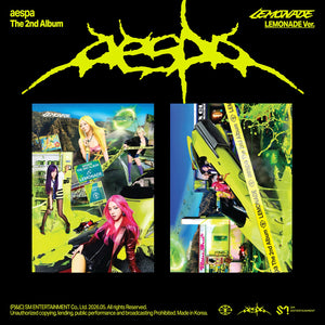 The 2nd Album 'LEMONADE' (LEMONADE Ver.) - aespa [CD]