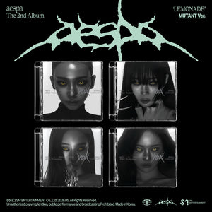 The 2nd Album 'LEMONADE' (MUTANT Ver.) - aespa [CD]