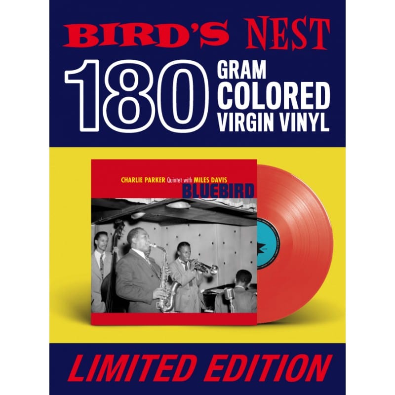 Golden Discs VINYL Bluebird (Red Edition) - Charlie Parker Quintet & Miles Davis [Colour Vinyl]