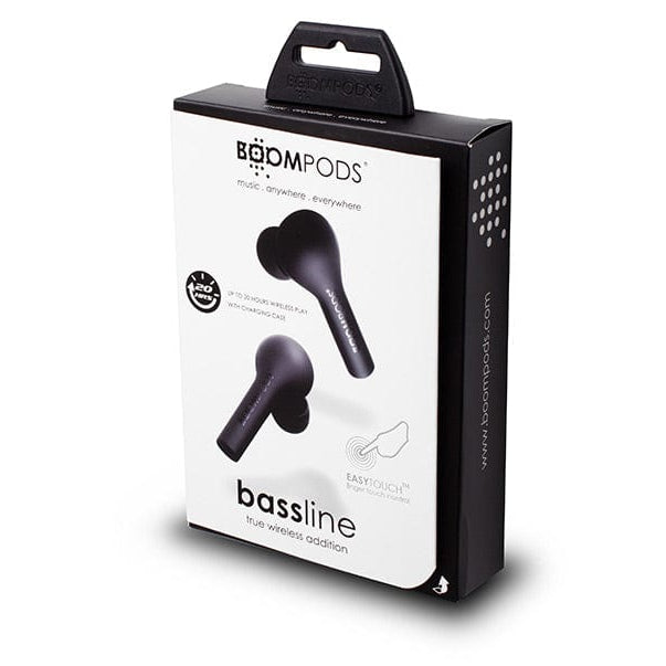 Golden Discs Accessories Boompods Bassline TWS Earbuds, Black [Accessories]