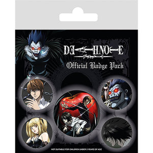Death Note Pin Badge Pack [Badge]