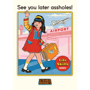 Steven Rhodes (See You Later Assholes) Print A6 [Postcard]