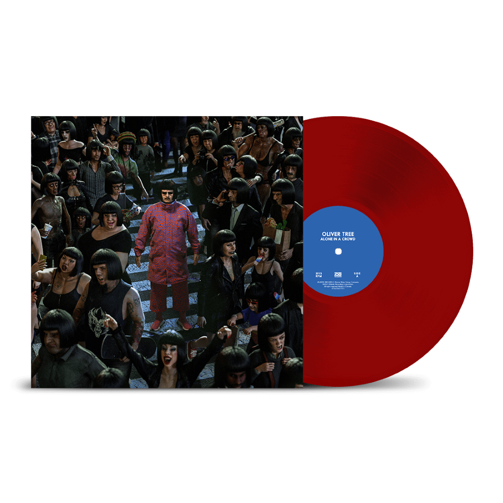 Golden Discs VINYL Alone in a Crowd - Oliver Tree [Indie Translucent Red Vinyl]