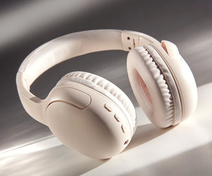 JVC Gumy Peony Pink Bluetooth Headphones [Accessories]