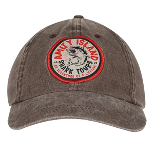 Jaws Cap (Unisex Grey Cap) One Size [Hats]