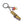 Guns N' Roses Keyring [Posters & Merchandise]