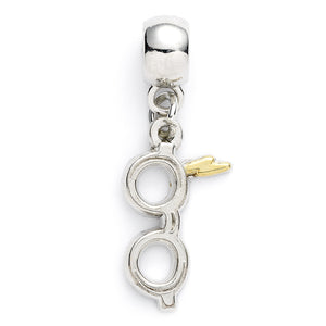 Harry Potter Silver Plated Lightning Bolt with Glasses Slider Charm [Posters & Merchandise]