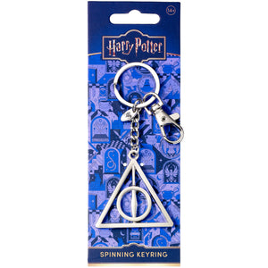 Harry Potter Deathly Hallows spinning keyring [Keychain]