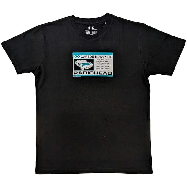 Golden Discs T-Shirts Radiohead - Carbon Patch, Black - 2XL [T-Shirts]