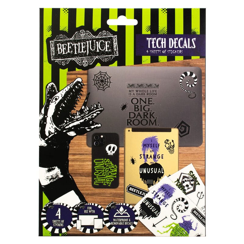 Golden Discs Posters & Merchandise Beetlejuice Decal Sticker Set [Sticker]