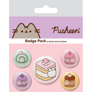 Pusheen (Sweets) Set 5 badge [Badge]