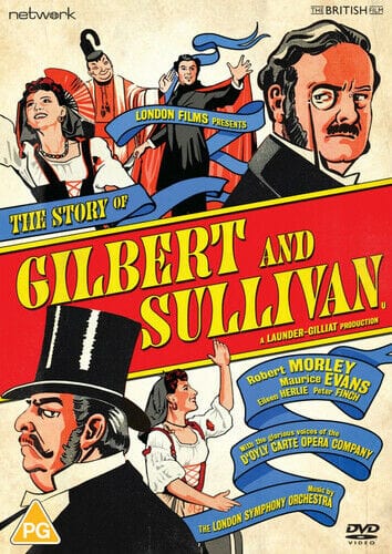 Golden Discs DVD The Story of Gilbert and Sullivan - Sidney Gilliat [DVD]