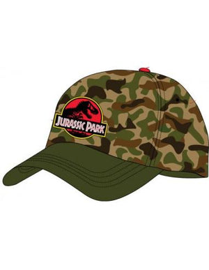 Jurassic Park Curved Camo Cap [Hat]