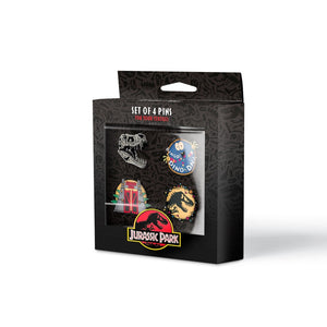 Jurassic Park Set of 4 Pins [Posters & Merchandise]