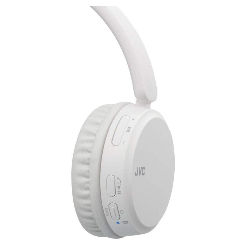 Golden Discs Accessories JVC Carbon Bluetooth Headphones, White [Accessories]