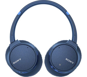 SONY WH-CH700N Wireless Bluetooth Noise-Cancelling Headphones - Blue [Accessories]