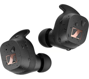 SENNHEISER SPORT True Wireless Bluetooth Earbuds - Black [Accessories]