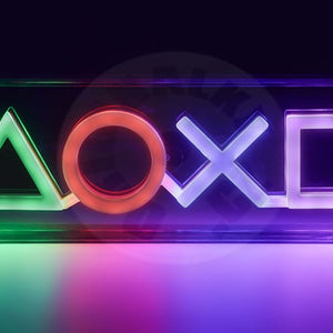 Golden Discs Posters & Merchandise PlayStation LED Neon Light [Lamp]
