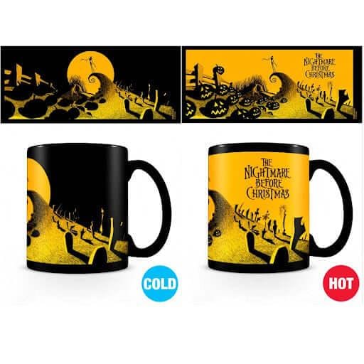 Golden Discs Posters & Merchandise Nightmare Before Christmas Heat Changing Mug [Mug]