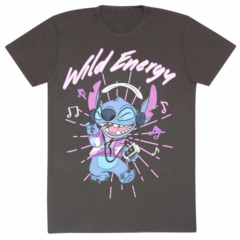Golden Discs T-Shirts Lilo And Stitch - Wild Energy - Large [T-Shirts]