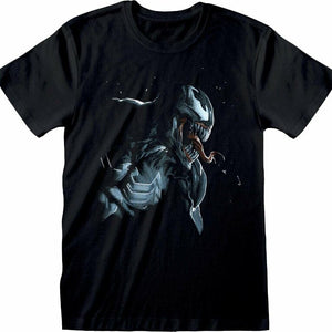 Golden Discs T-Shirts Marvel Comics Venom Art, Black - Medium [T-Shirts]