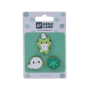 Kenji Kland Kappy - Ji - Metal 3pcs Pin [Badge]