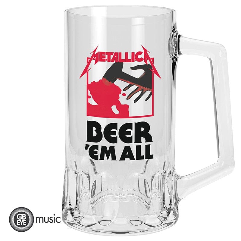 Golden Discs Posters & Merchandise Metallica Beer'Em All [Tankard]