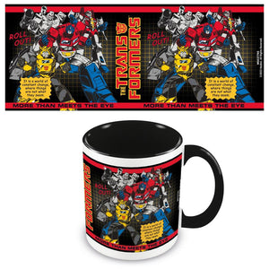 Transformers Classic (More Than Meets The Eye) Black 11Oz/315Ml Coloured Inner [Mug]