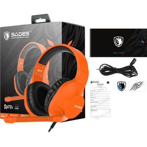 Golden Discs Accessories Sades Spirits Gaming Headset - Orange [Accessories]