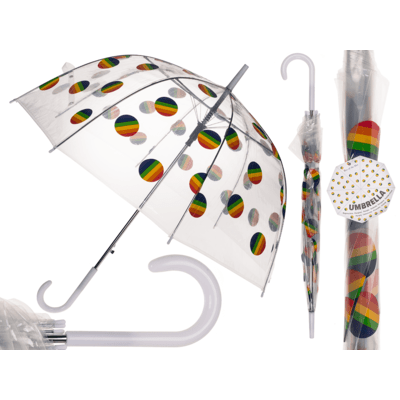 Golden Discs Posters & Merchandise Pride Flag Rainbow Umbrella [Umbrella]