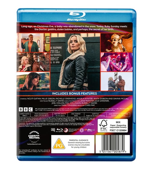 Golden Discs BLU-RAY Doctor Who: The Church On Ruby Road - 2023 Christmas Special - Russell T. Davies [BLU-RAY]