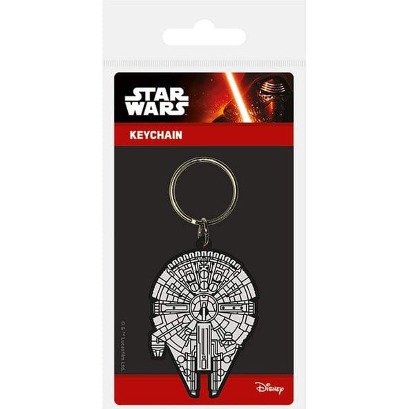 Golden Discs Posters & Merchandise Star Wars: Millennium Falcon Rubber [Keychain]