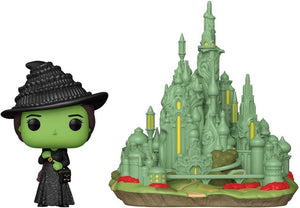 Funko Pop! Town: Wicked - Elphaba w/Emerald City [Toys]