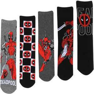 Deadpool Logo And Pose Unisex Socks L/XL [Socks]