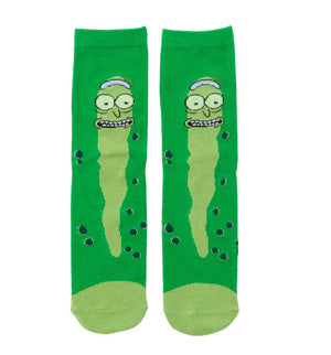 Rick and Morty Pickle Rick Socks - Small/Medium [Socks]