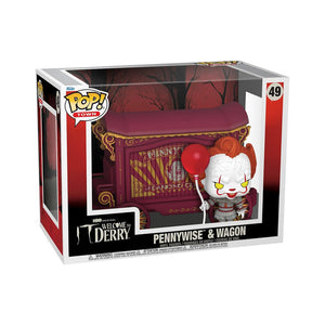 Funko Pop! Town: IT: Welcome to Derry - Pennywise & Wagon [Toys]