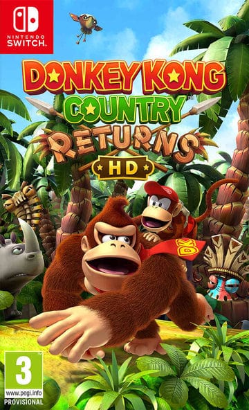 Golden Discs GAME Donkey Kong Country Returns HD [Nintendo Switch Games]