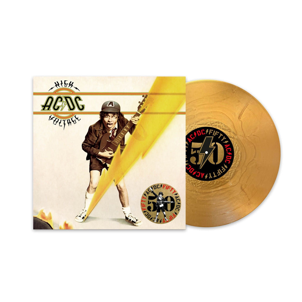 Golden Discs Pre-Order Vinyl High Voltage (Gold Edition) - AC/DC [Colour Vinyl]