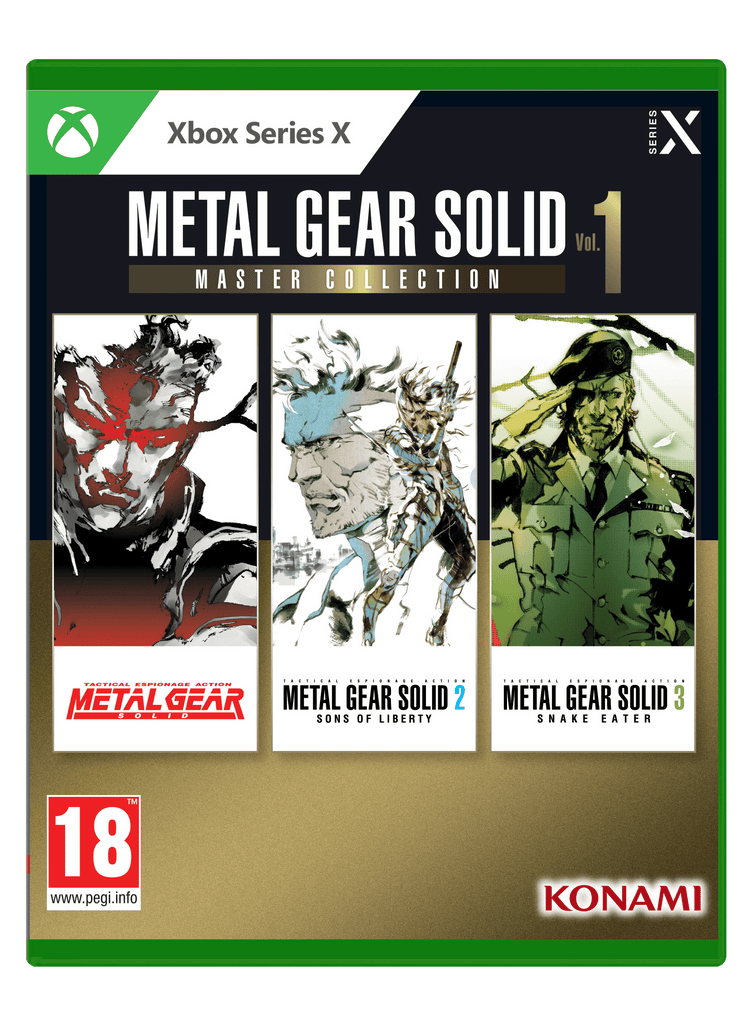Golden Discs GAME Metal Gear Solid Collection Volume 1 [Xbox Series X Games]