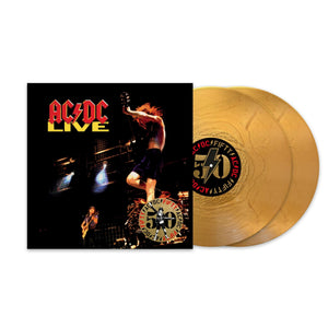 Golden Discs Pre-Order Vinyl Live (Gold Edition) - AC/DC [Colour Vinyl]