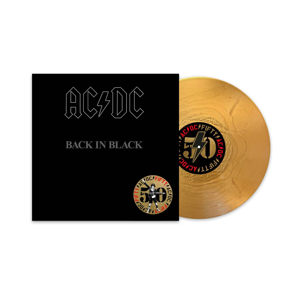 Golden Discs Pre-Order Vinyl Back In Black (Gold Edition) - AC/DC [Colour Vinyl]