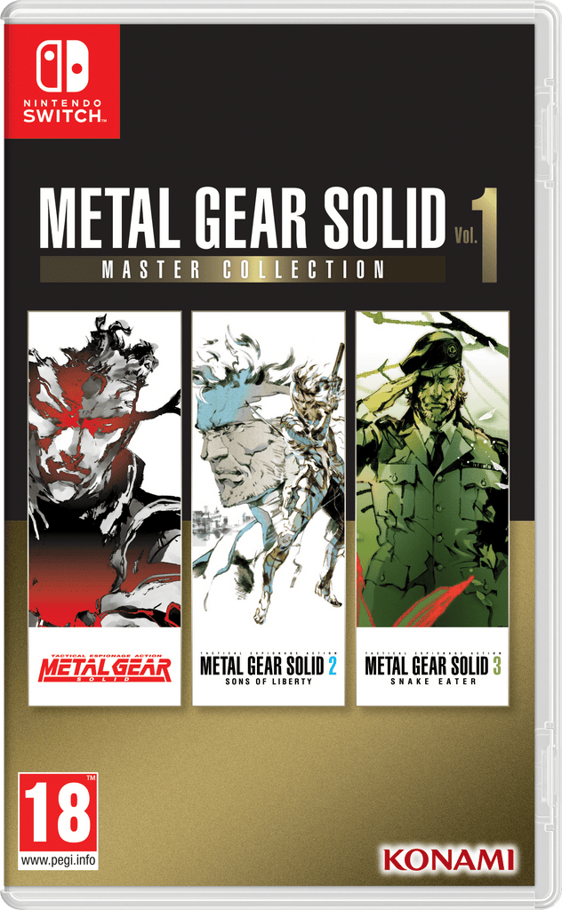 Golden Discs GAME Metal Gear Solid Collection Volume 1 [Nintendo Switch Games]
