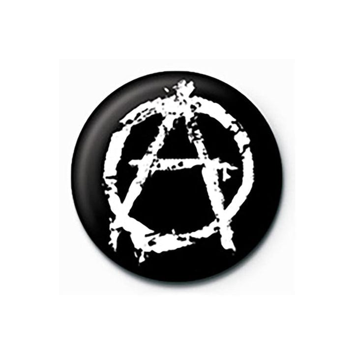 Golden Discs Posters & Merchandise Anarchy - Symbol [Badge]